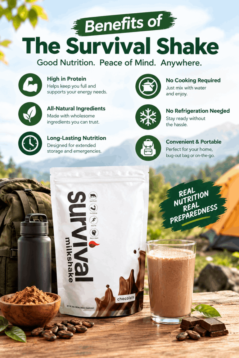 The Survival Shake Benefits